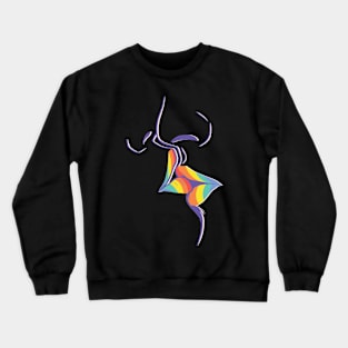 Rainbow Kiss Crewneck Sweatshirt